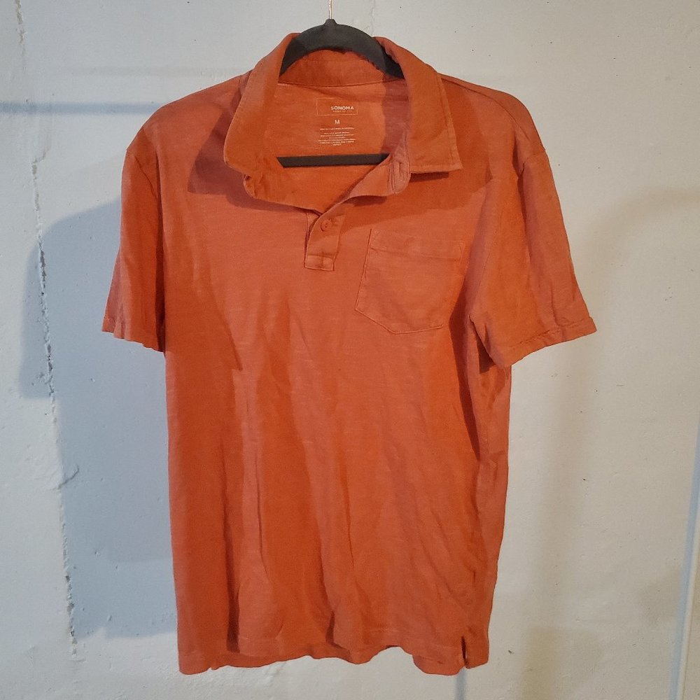 Sonoma Medium Salmon Men's Polo